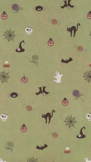 Cute Halloween Pattern Wallpaper
