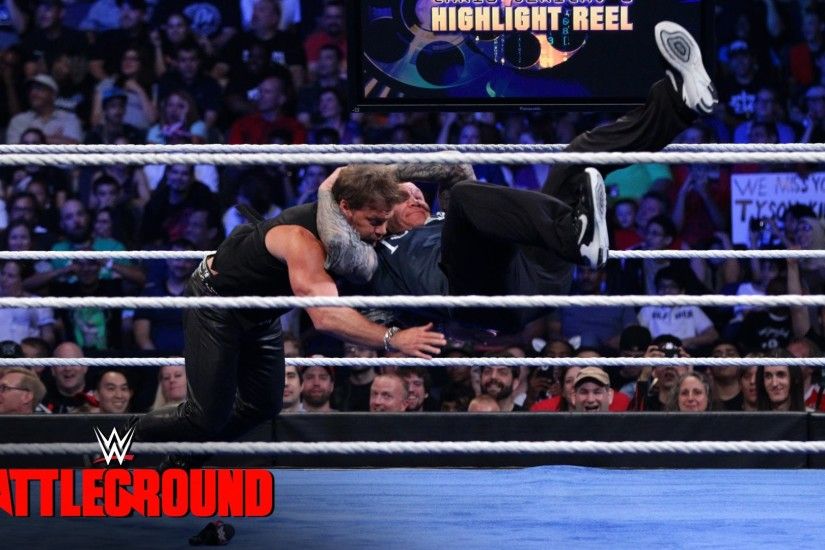 Randy Orton verpasst Chris Jericho einen RKO Outta Nowhere: WWE  Battleground 2016 auf WWE Network