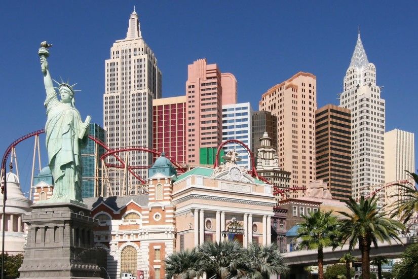 Las Vegas New York Casino HD Wallpaper