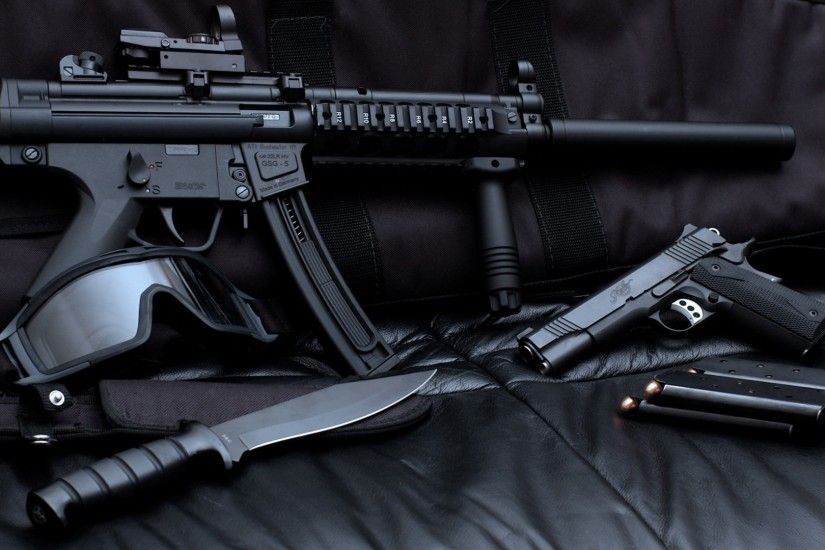 Guns Knives Ammunition GSG-5 Beretta M9
