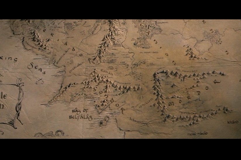 Map of Middle Earth Wallpaper ·① WallpaperTag