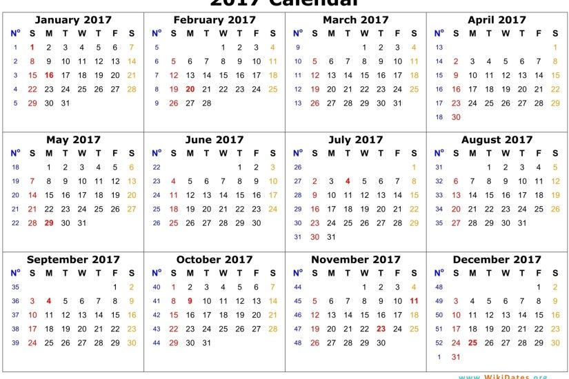 2017 calendar template 03