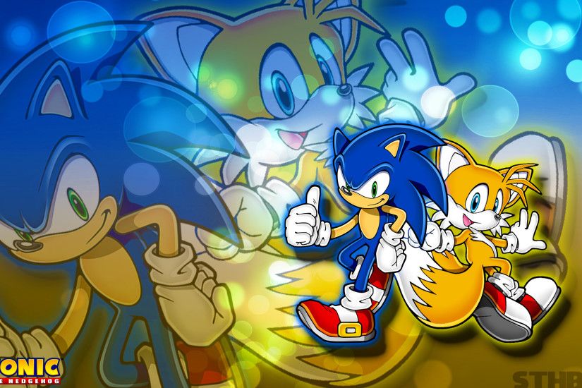 Sonic And Tails Wallpaper by SonicTheHedgehogBG