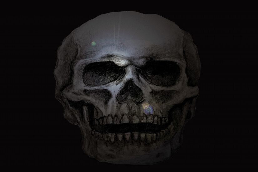 Skull Desktop Computer Wallpaper Background And Animated GIF