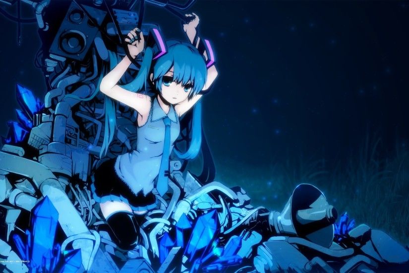 Vocaloid, Hatsune Miku, Blue Wallpapers HD / Desktop and Mobile Backgrounds