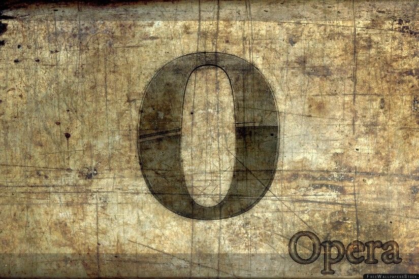 Opera Browser Background Vintage Wallpaper