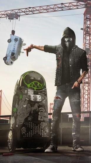 best watch dogs 2 wallpaper 1440x2560 for tablet