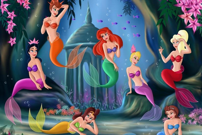 Entertainment the Little Mermaid Full HD Wallpaper Image for HTC One M9