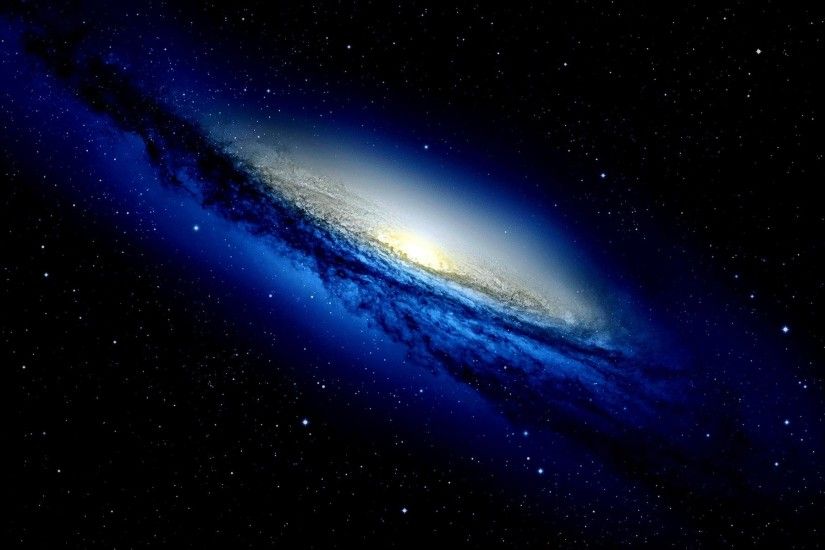 Super Black Hole Born New Galaxy Wallpaper HD