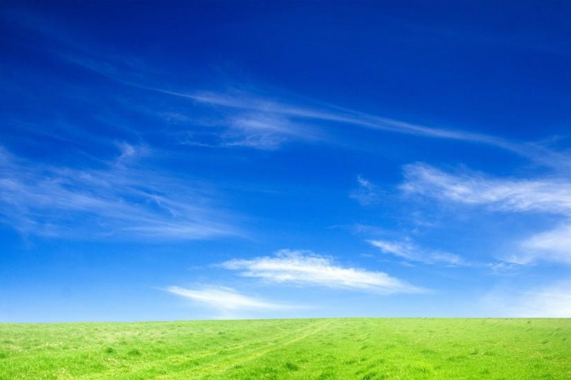 Blue Sky and Green Grass Wallpapers | HD Wallpapers