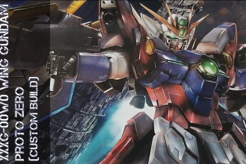 MG XXXG-00W0 Wing Gundam Proto Zero - Folge 04: Fertige Modell - YouTube