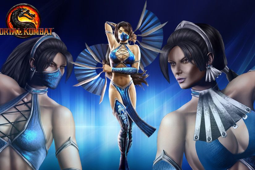 ... Mortal Kombat Custom Wallpaper: Kitana by BlueOrichalon