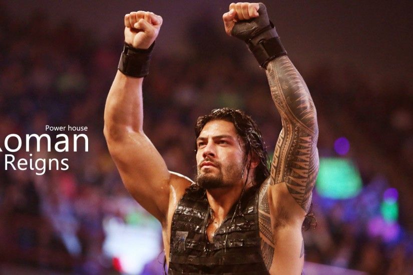 Roman Reigns WWE Power House New HD Wallpaper.