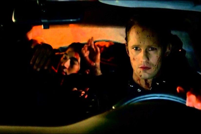 Eric Northman Head Banging in the car ( True Blood s07e10 final episode)