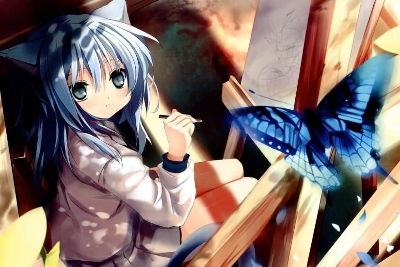cute anime wallpaper 1920x1080 large resolution