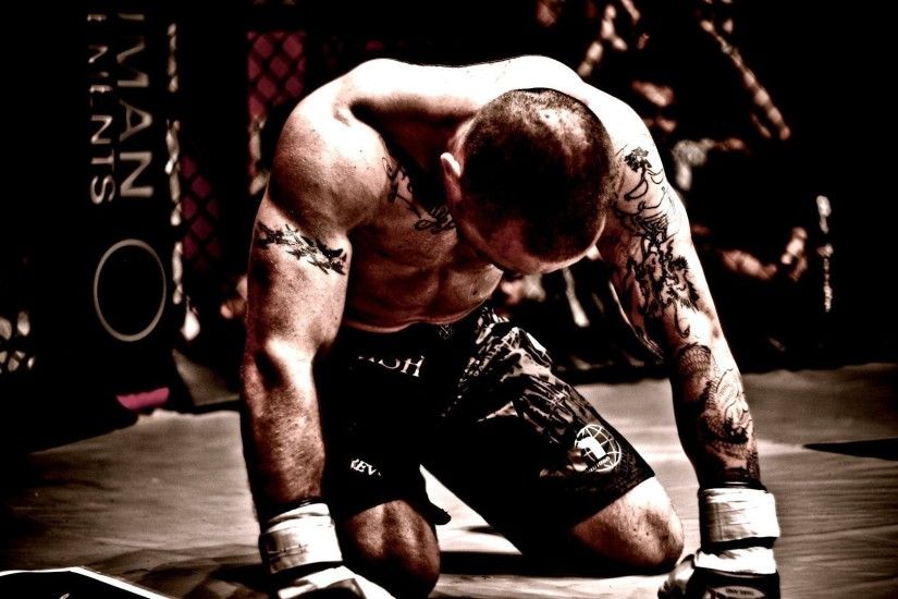 1920x1080 Preview wallpaper mma, mixed martial arts, fighter, fighter,  tattoos 1920x1080