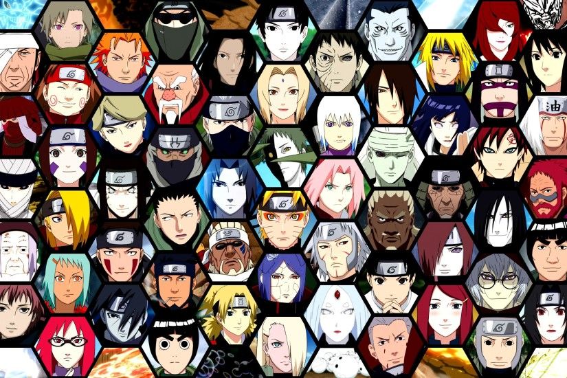 Naruto Shippuden Character Wallpaper 2560 X 1600