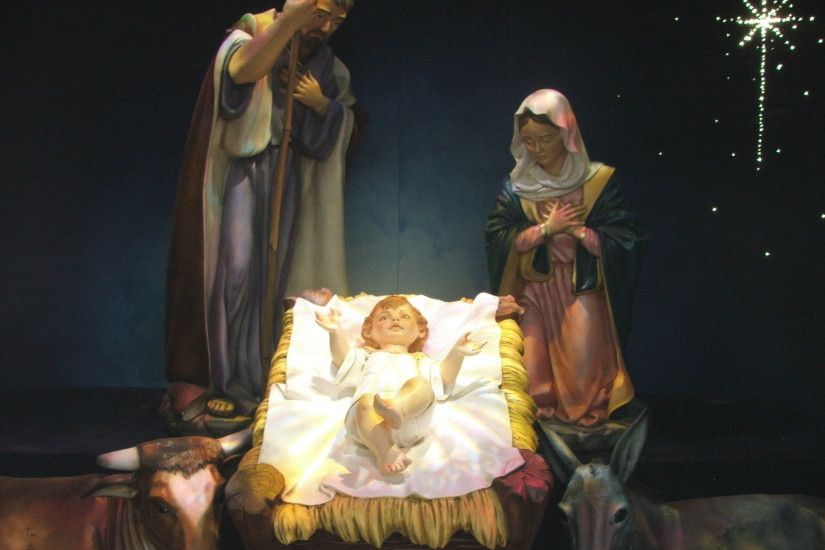 Christmas Wallpaper Baby Jesus