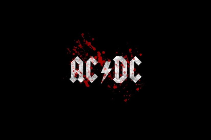 ac/dc rock rock music hard-rock logo black