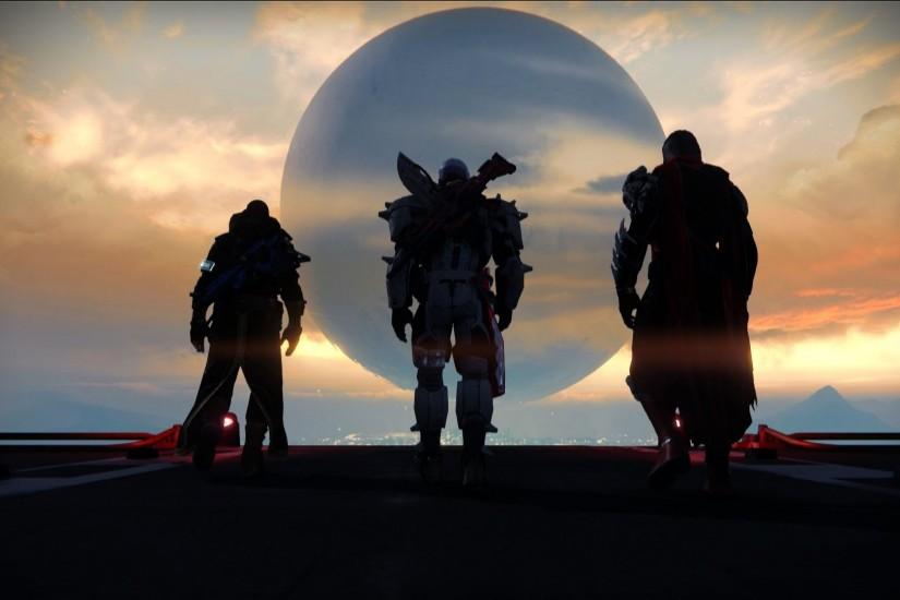 Destiny Warriors at Planet Background