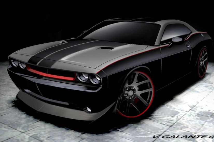 Dodge Challenger Back Wallpapers HD Wallpapers 1920x1200