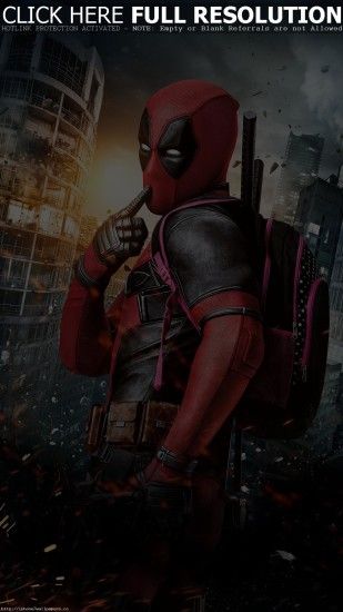 Dealpool Marvel Hero Poster Film Android wallpaper