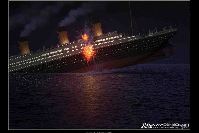 Titanic Explosion