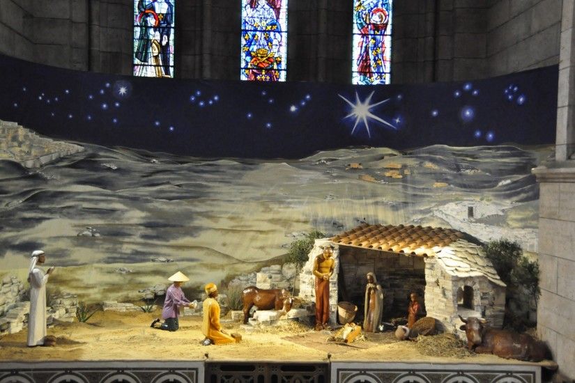 Nativity Scene in SacrÃ©-CÅur Â© BSCM