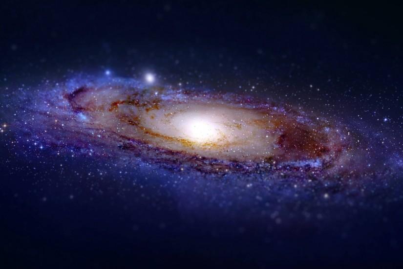 Tilt-shifted Andromeda [2560 x 1440] ...