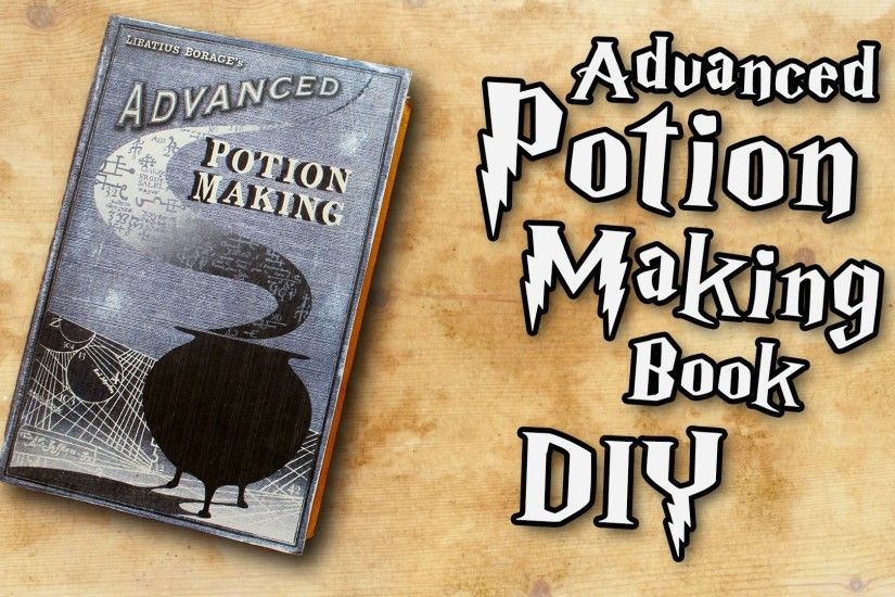 Harry Potter Advanced Potion Making Book DIY (QUICK & EASY)