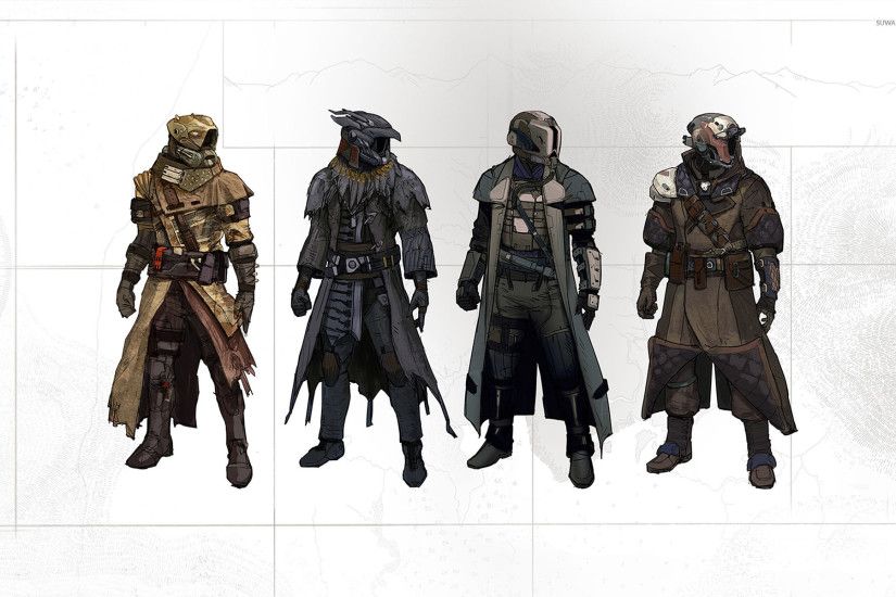 Warlock armors - Destiny wallpaper