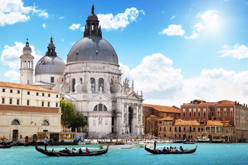 Country Venice Italy panorama rivers cities wallpaper background .