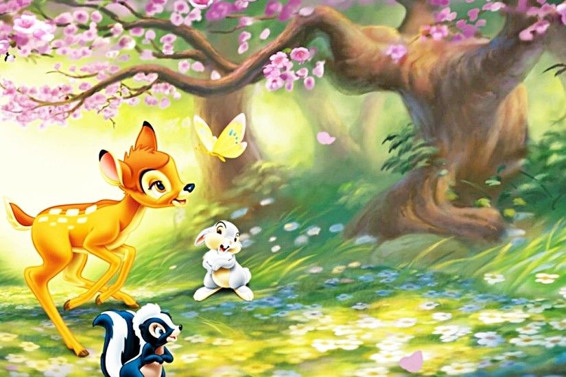 Walt Disney Bambi Cartoon HD Wallpaper for Android