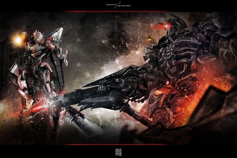 Sentinel Prime vs Shockwave Transformer HD #2495 Wallpaper .