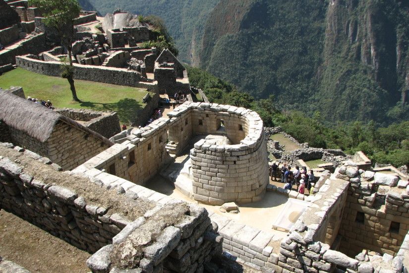 Temple of the Sun - Machu Picchu | archeological site, inca, historic ruins