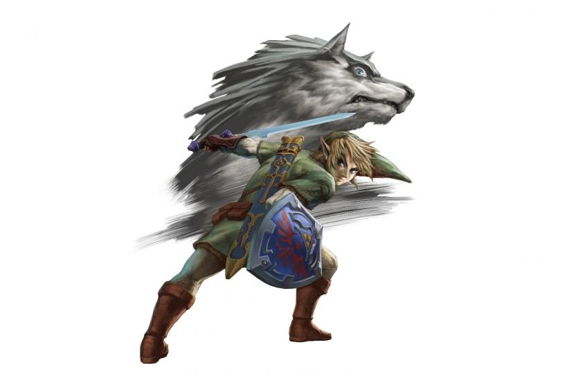Link and Wolf Link