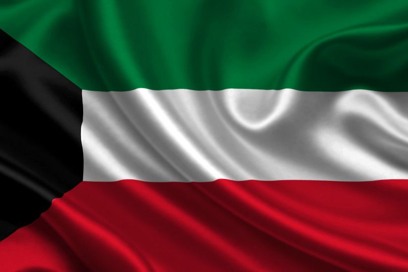 Kuwait Flag Waving Pictures HD Desktop Wallpaper, Background Image