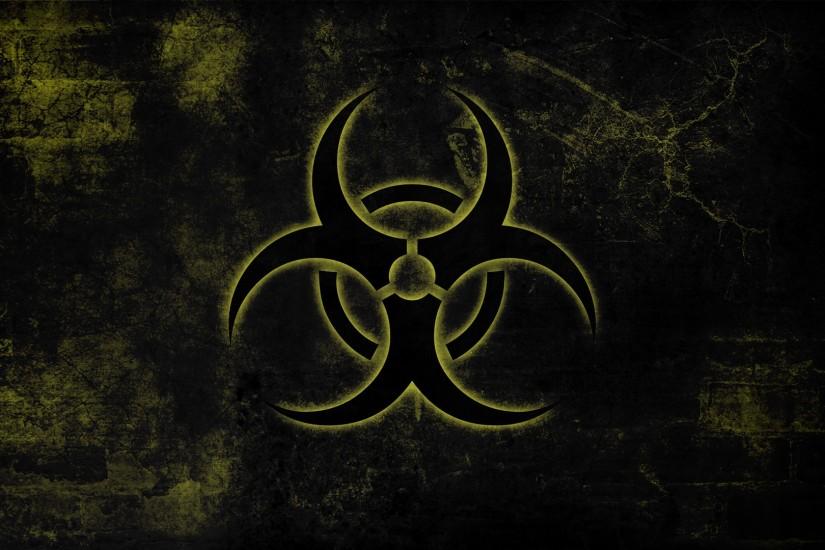 Biohazard Warning Signs Logo HD Wallpapers Download Free Wallpapers in .