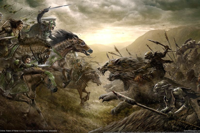 ... The Lord of the Rings Online: Riders of Rohan wallpaper or background 01