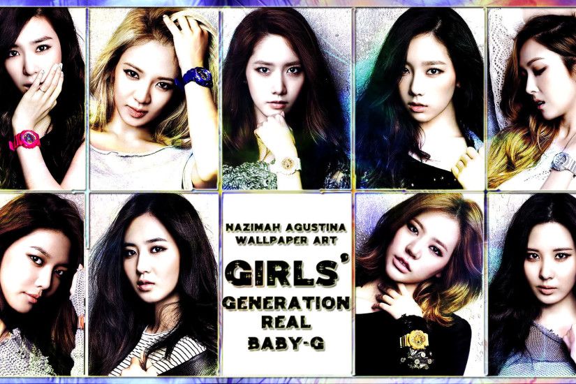 ... snsd real baby-g wallpaper pictspam girls' generation light taeyeon  seohyun sunny yuri yoona ...