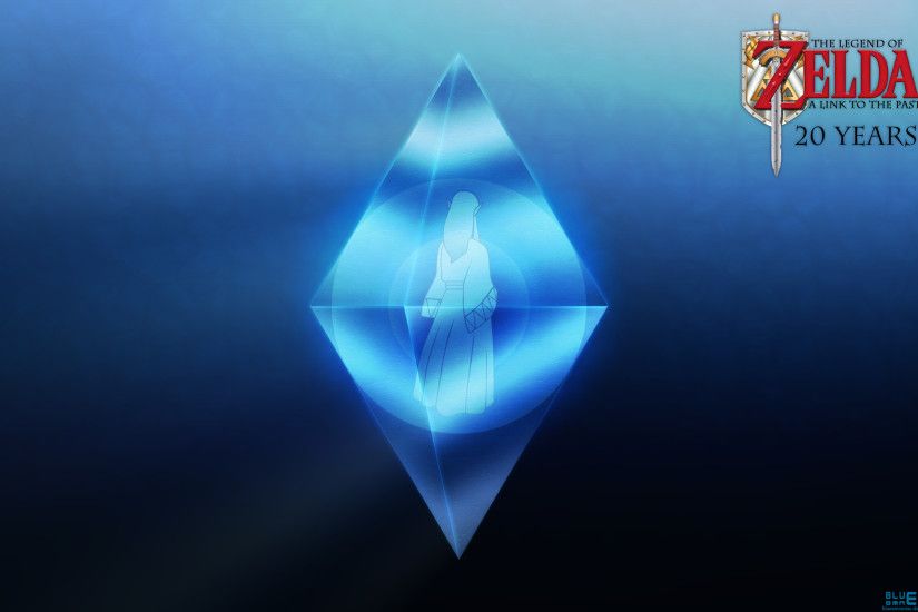 ... ALTTP 20 Years: Crystal Zelda Wallpaper by BLUEamnesiac