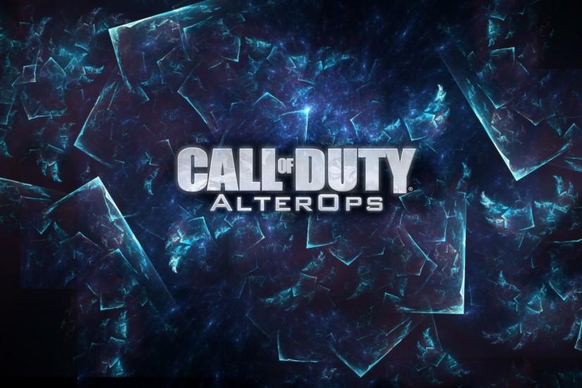 1920x1200 Wallpaper call of duty alter ops, name, game, font, background,