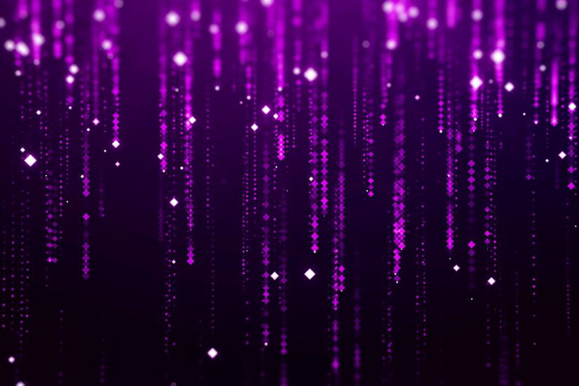 Abstract computer animated background with small flickering particles of purple  color falling from above against black background Stock Video Footage ...