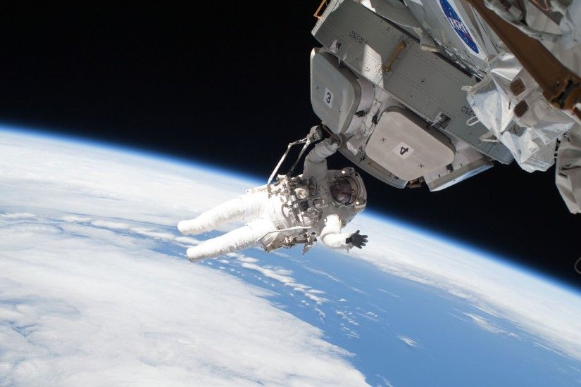 astronaut, Earth, Space, NASA, International Space Station Wallpaper HD