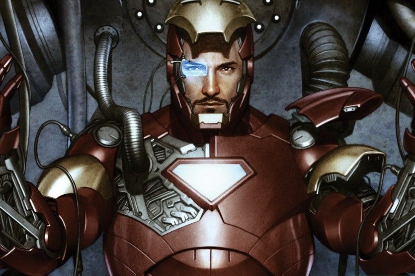 Adi Granov Comics Iron Man Marvel Tony Stark