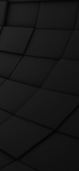 3D black pattern iPhone X Wallpaper