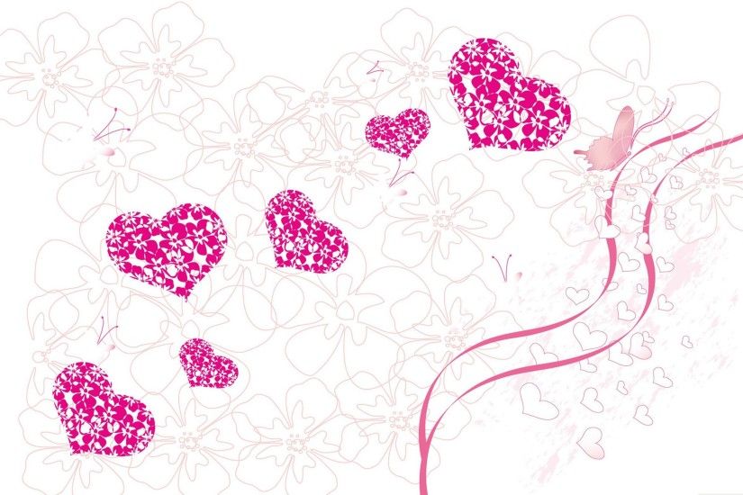 Love Design Pink Heart