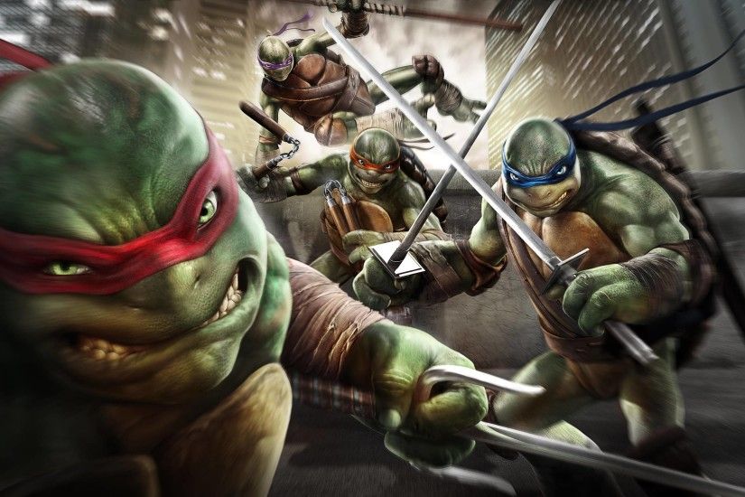 Michelangelo Teenage Mutant Ninja Turtles HD desktop wallpaper