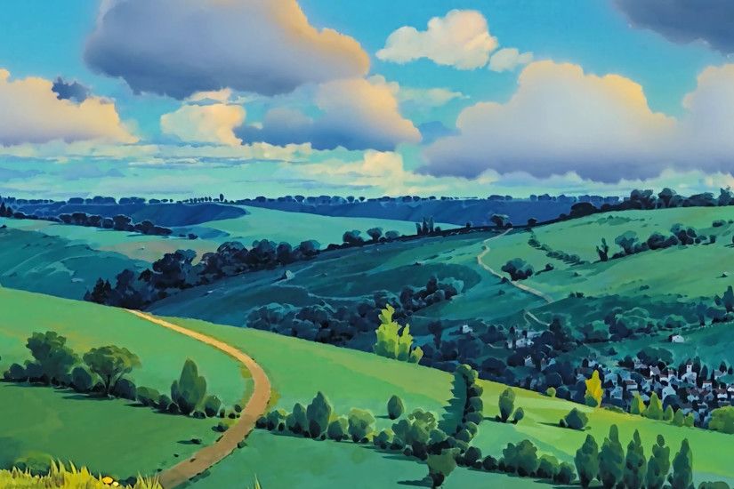 100 Studio Ghibli wallpapers