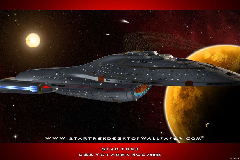 Star Trek USS Voyager NCC74656 - free Star Trek computer desktop wallpaper,  pictures,